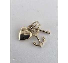 Gouden hanger Geloof, Hoop & Liefde