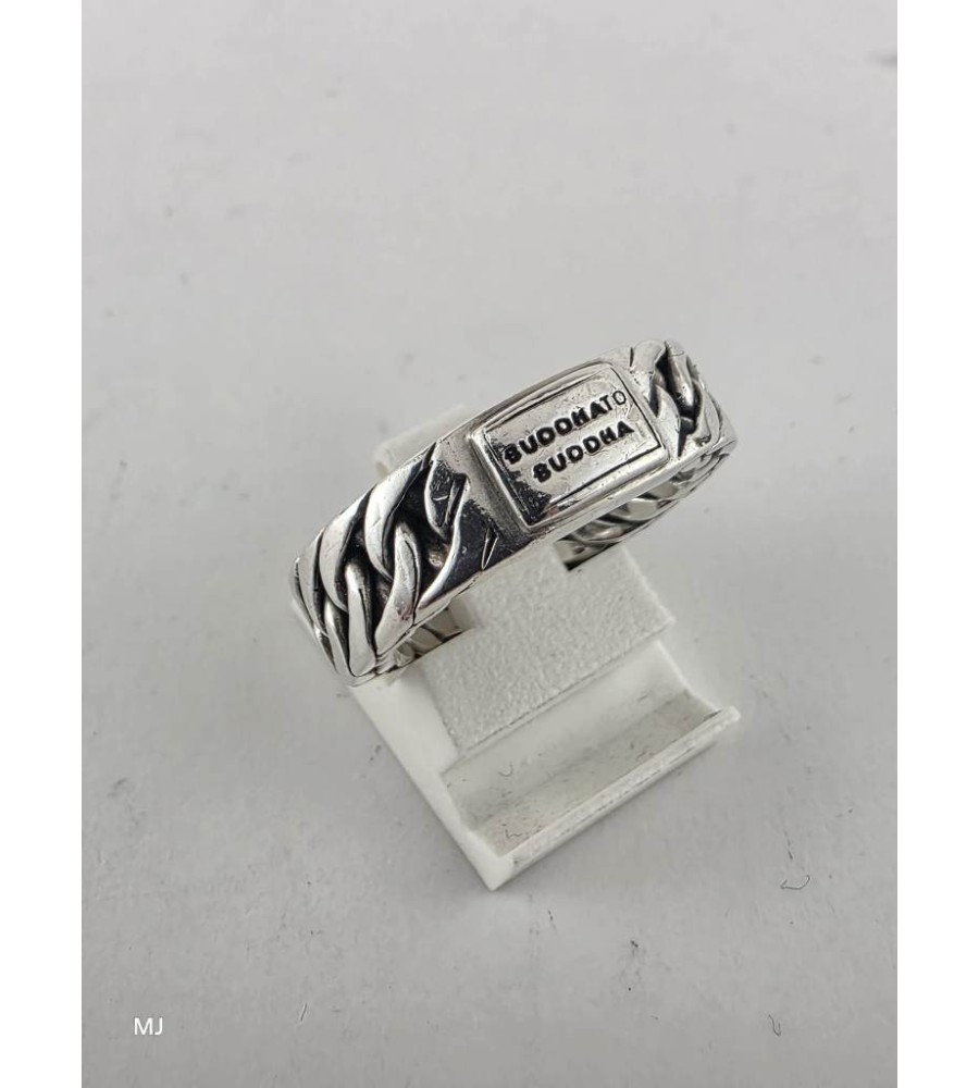 Zilveren Buddha to Buddha ring