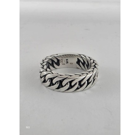 Zilveren Buddha to Buddha ring