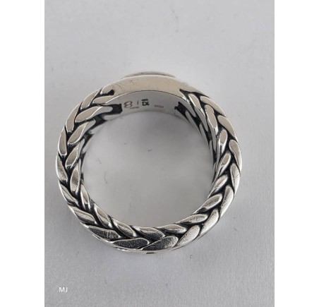 Zilveren Buddha to Buddha ring