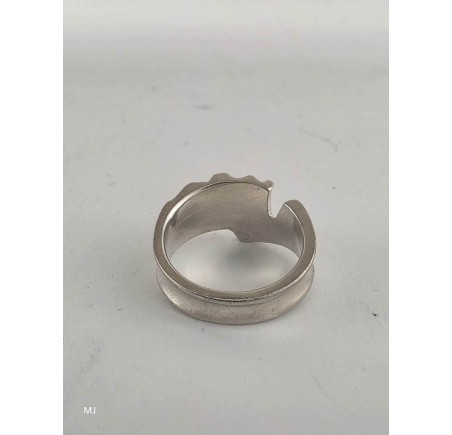 Zilveren ring Lapponia