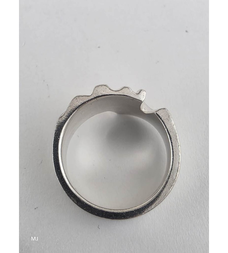Zilveren ring Lapponia