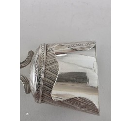 Zilveren theeschep
