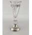 Glas met zilveren voet