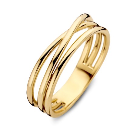 Excellent gouden damesring  RE107738