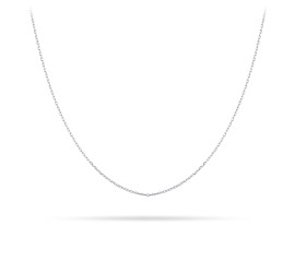Zilveren anker collier  Gisser CO11