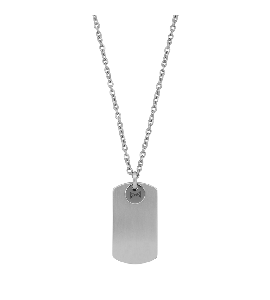 Aze collier/hanger met TT gravure