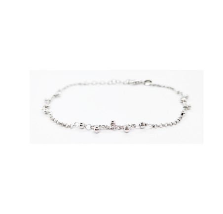Rosa di Luca zilveren armband 603.595