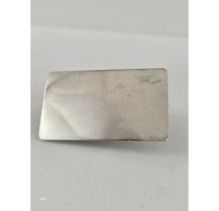 Zilveren miniatuur Boerin met koe
