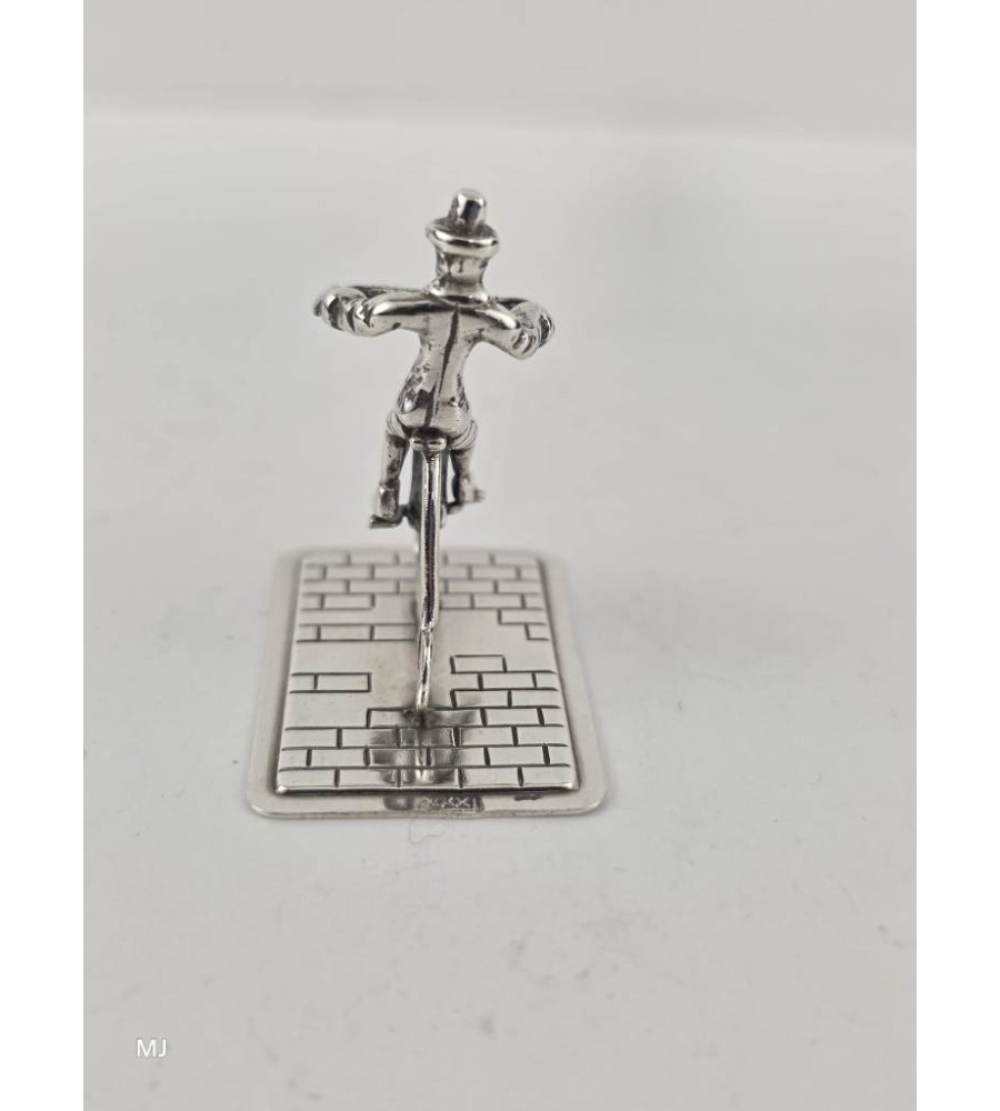Zilveren miniatuur Hoge bi/Velocycle