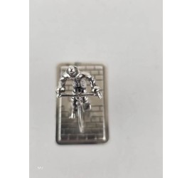 Zilveren miniatuur Hoge bi/Velocycle