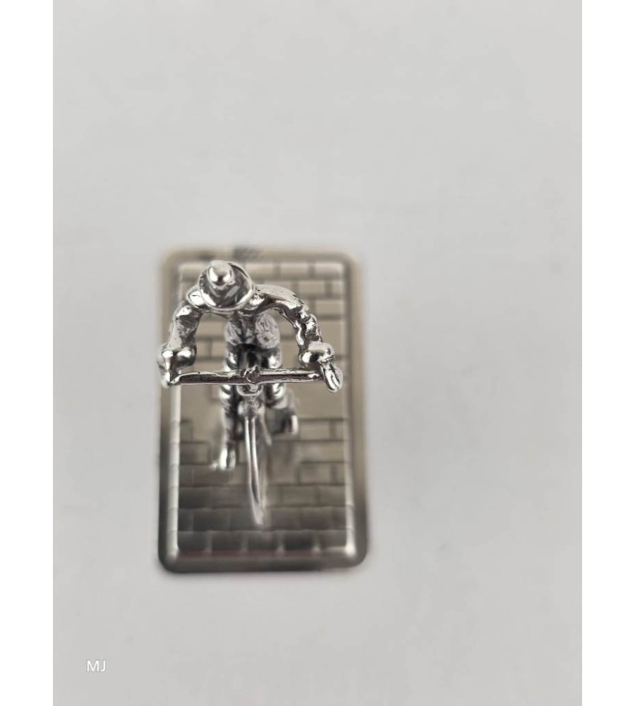 Zilveren miniatuur Hoge bi/Velocycle