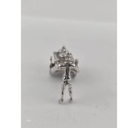 Zilveren miniatuur IJscokar