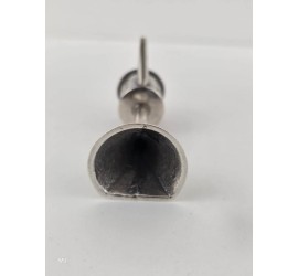 Zilveren miniatuur Olielamp