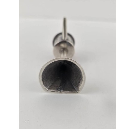 Zilveren miniatuur Olielamp