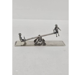 Zilveren miniatuur Wip Wap
