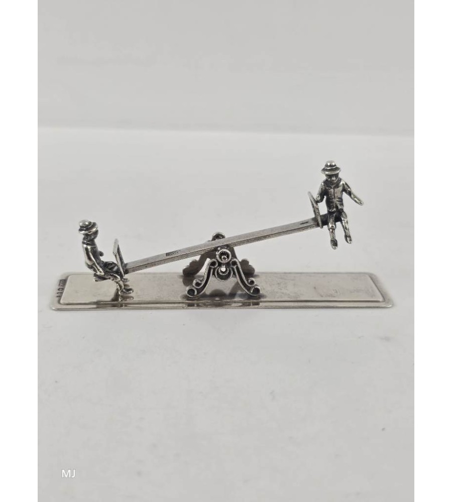Zilveren miniatuur Wip Wap