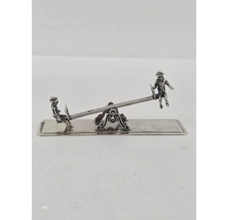 Zilveren miniatuur Wip Wap
