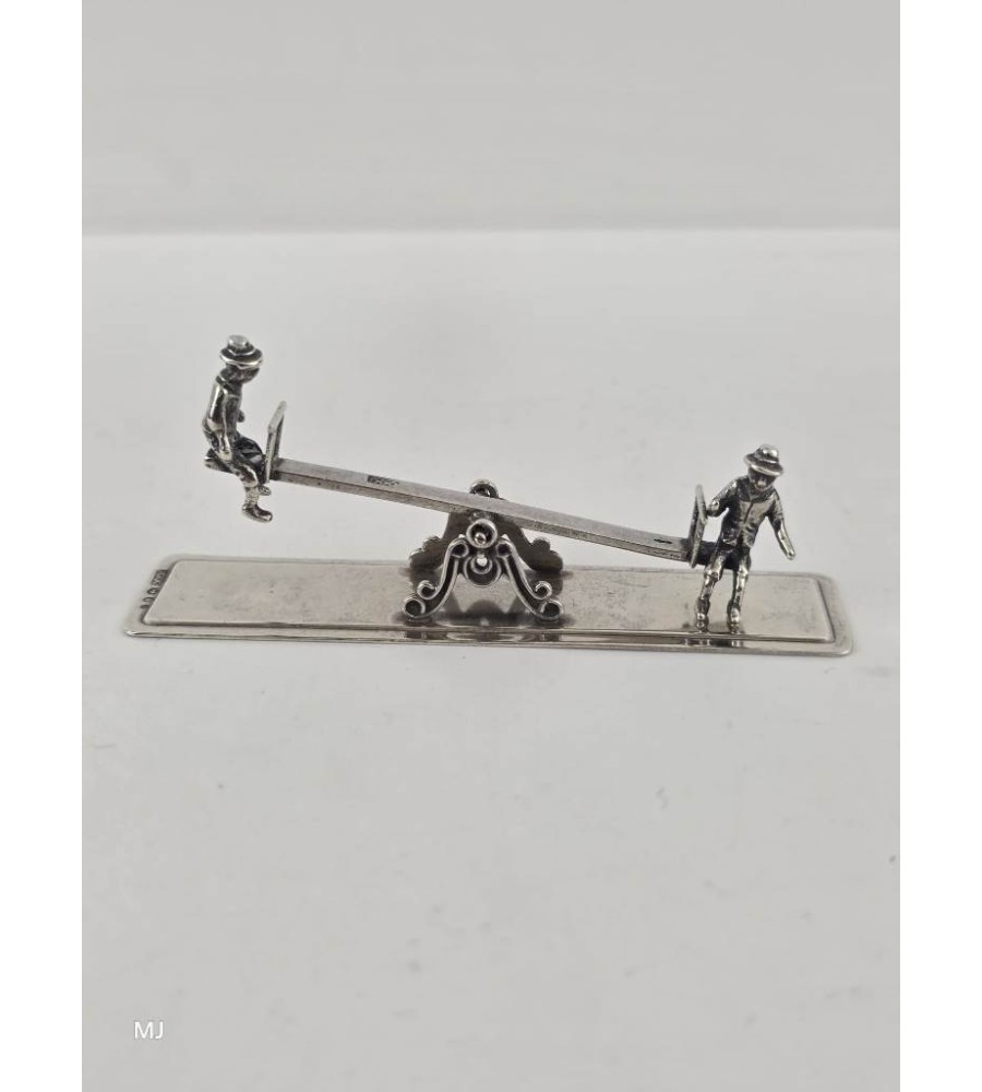 Zilveren miniatuur Wip Wap