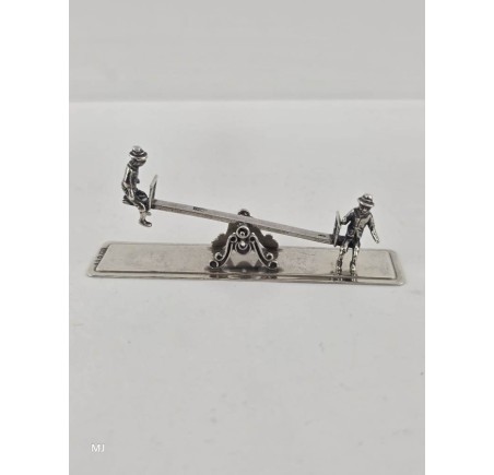 Zilveren miniatuur Wip Wap