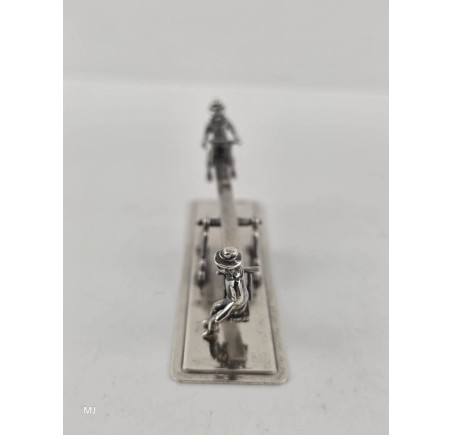 Zilveren miniatuur Wip Wap