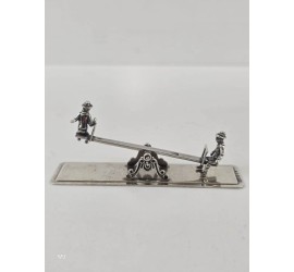 Zilveren miniatuur Wip Wap