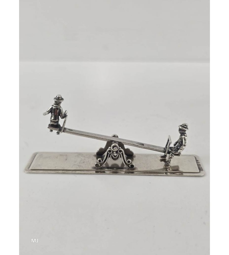 Zilveren miniatuur Wip Wap