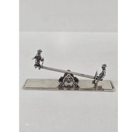 Zilveren miniatuur Wip Wap