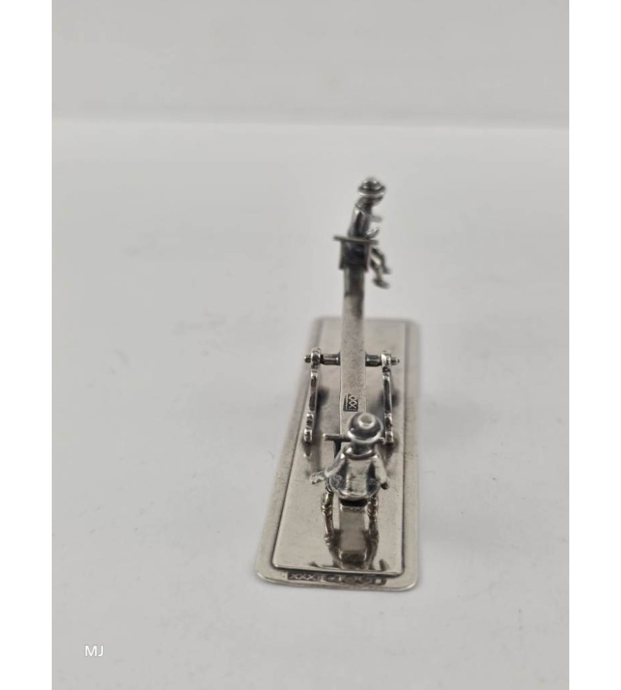 Zilveren miniatuur Wip Wap