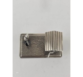 Zilveren miniatuur Vrouw bij waterput