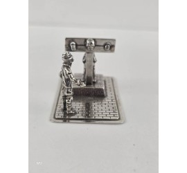 Zilveren miniatuur Schavot