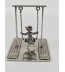 Zilveren miniatuur Schommel
