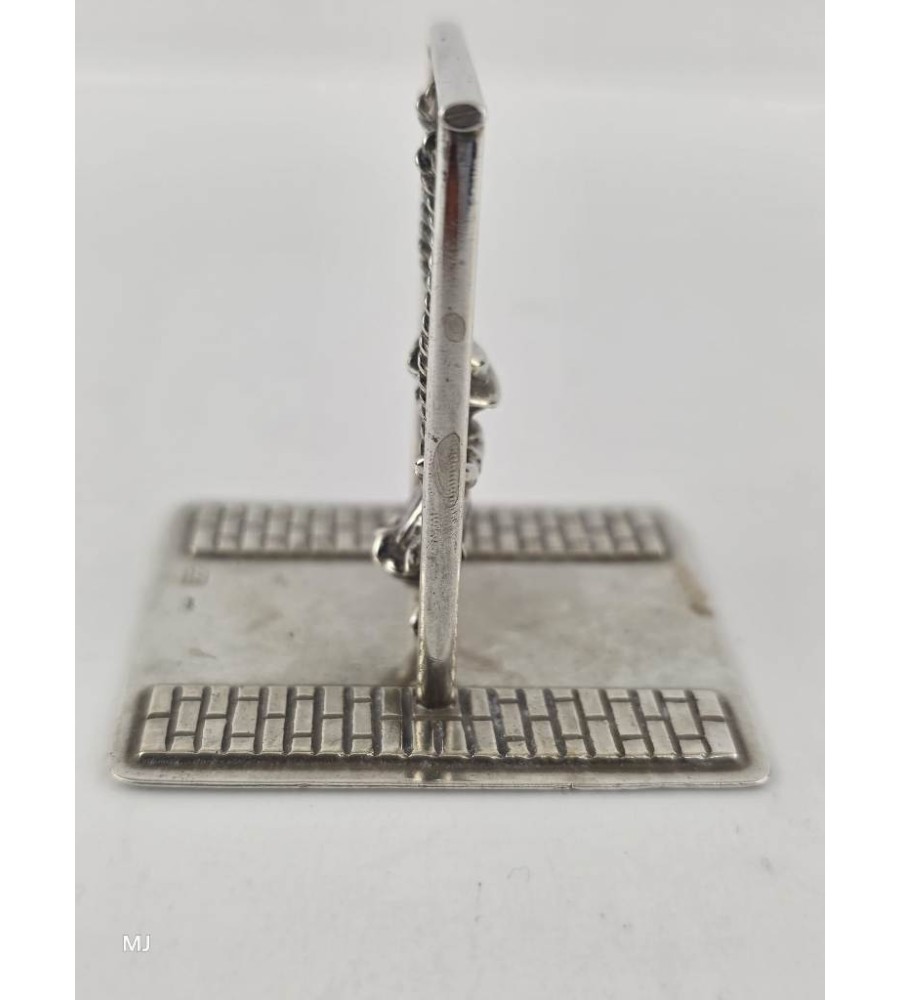 Zilveren miniatuur Schommel