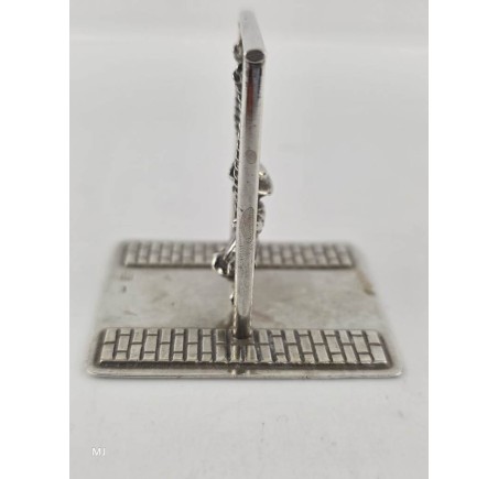 Zilveren miniatuur Schommel