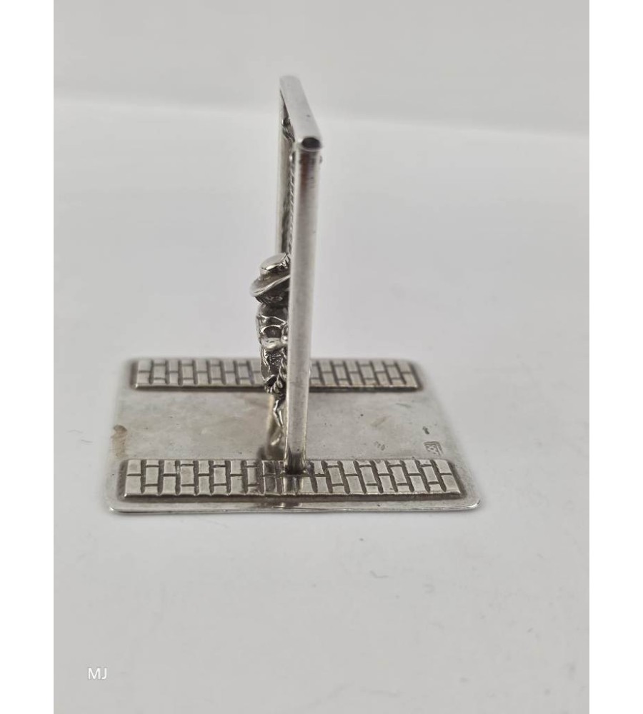 Zilveren miniatuur Schommel