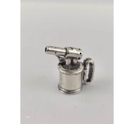 Zilveren miniatuur Soldeerbrander