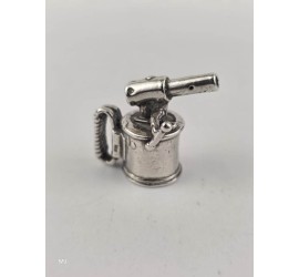 Zilveren miniatuur Soldeerbrander