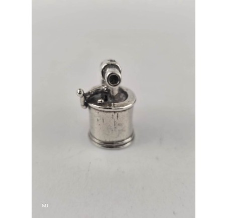 Zilveren miniatuur Soldeerbrander