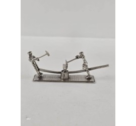 Zilveren miniatuur Smeden