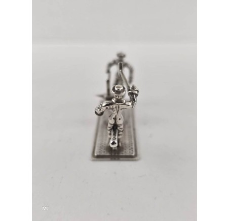 Zilveren miniatuur Smeden