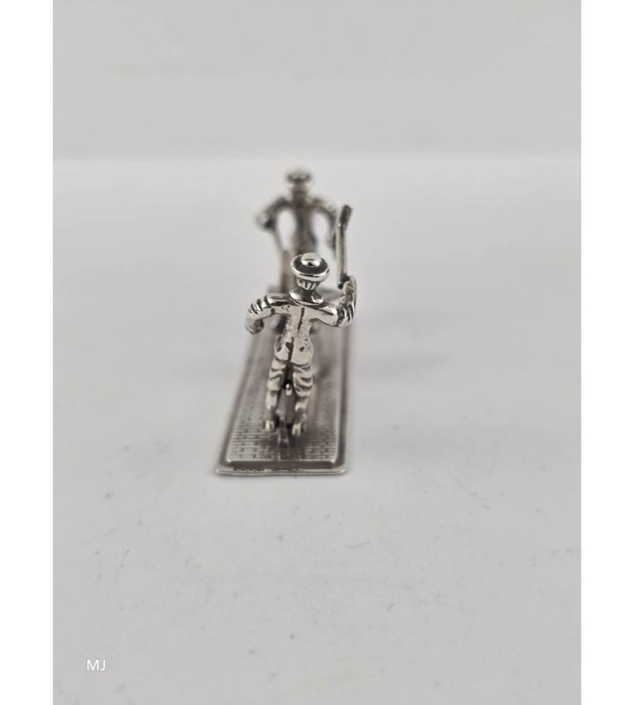 Zilveren miniatuur Smeden