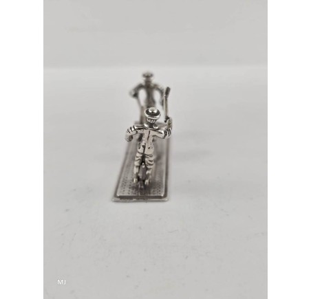 Zilveren miniatuur Smeden