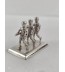 Zilveren miniatuur Schaatsers