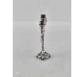 Zilveren miniatuur Kandelaar