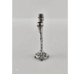 Zilveren miniatuur Kandelaar