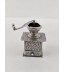 Zilveren miniatuur Koffiemolen