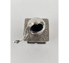 Zilveren miniatuur Koffiemolen