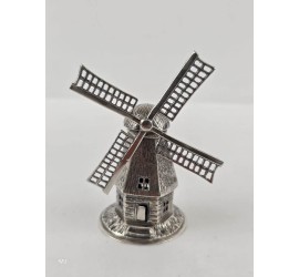 Zilveren miniatuur Molen