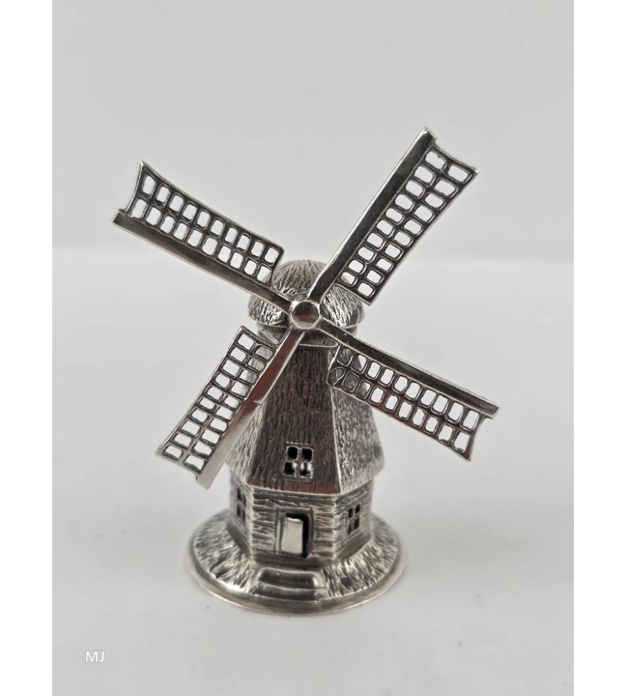 Zilveren miniatuur Molen