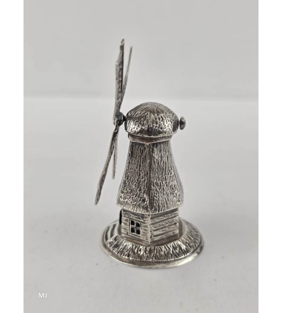 Zilveren miniatuur Molen